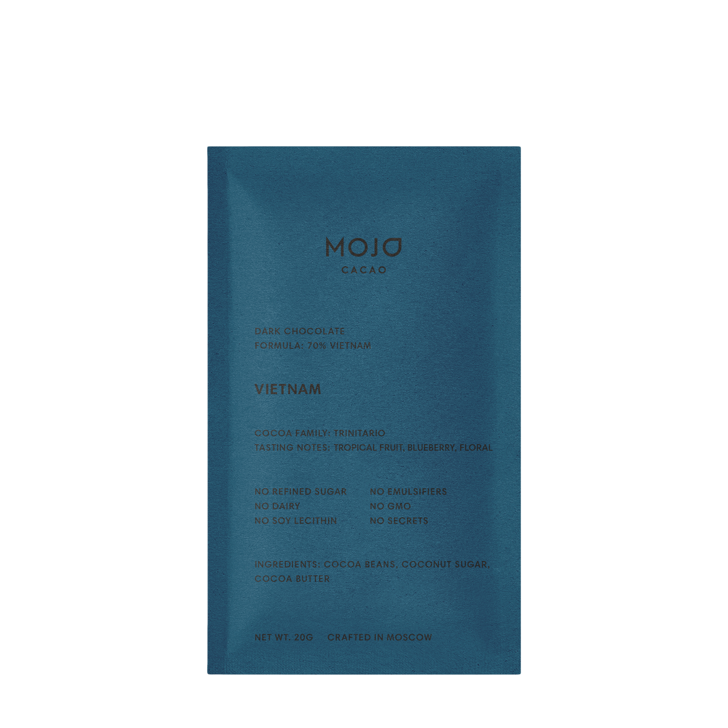 Mojo Cacao Mojo Cacao Горький шоколад (70%) Vietnam 20 гр